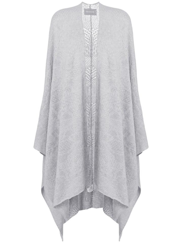 Zadig & Voltaire Draped Cardi-coat - Nude & Neutrals