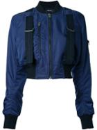 Diesel Cropped Bomber Jacket