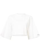 Damir Doma - Tova Crop Top - Women - Cotton - S, White, Cotton