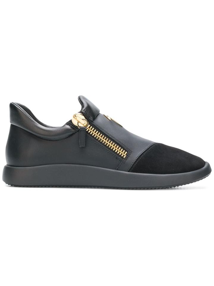 Giuseppe Zanotti Design Logo Sneakers - Black