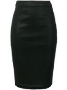J Brand Fearless Pencil Skirt - Black