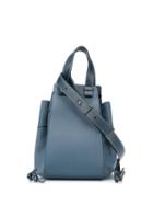 Loewe Hammock Medium Shoulder Bag - Blue
