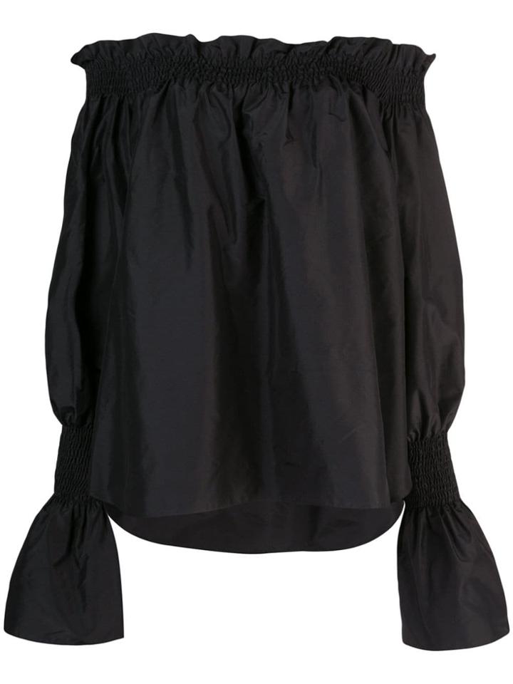 Adam Lippes Off-shoulder Blouse - Black