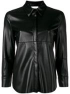 Nanushka Three-quarter Sleeve Shirt - Black