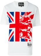 Comme Des Garçons Cdg X The Beatles Union Jack T-shirt, Women's, Size: Xs, White, Cotton