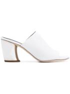 Proenza Schouler Open Toe Mules - White