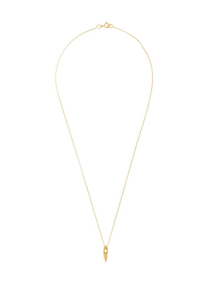 Ros Millar 'sun Gun' Pendant Necklace - Metallic