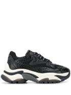 Ash Ash F19addict03 Blk Artificial->artificial Leather - Black