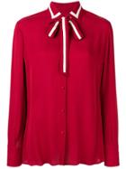 Valentino Pussybow Blouse - Mb3 Red