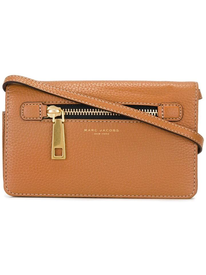 Marc Jacobs 'gotham' Wallet Crossbody Bag - Brown