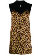 Marcelo Burlon County Of Milan Leopard Print Dress - Black