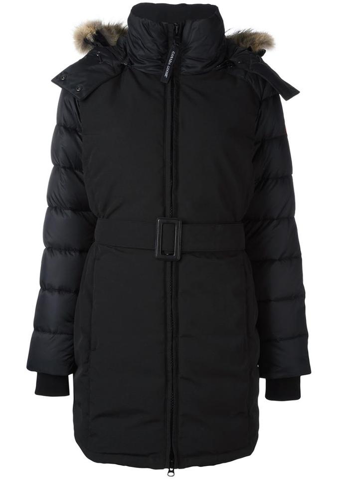 Canada Goose Zipped Padded Coat, Women's, Size: Small, Black, Cotton/nylon/polyester/feather Down