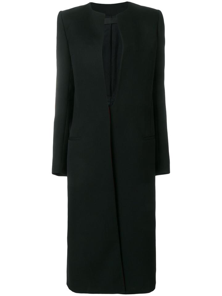 Haider Ackermann Single-breasted Long Coat - Black