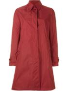 Aspesi Appuntamento Raincoat, Women's, Size: L, Red, Polyamide