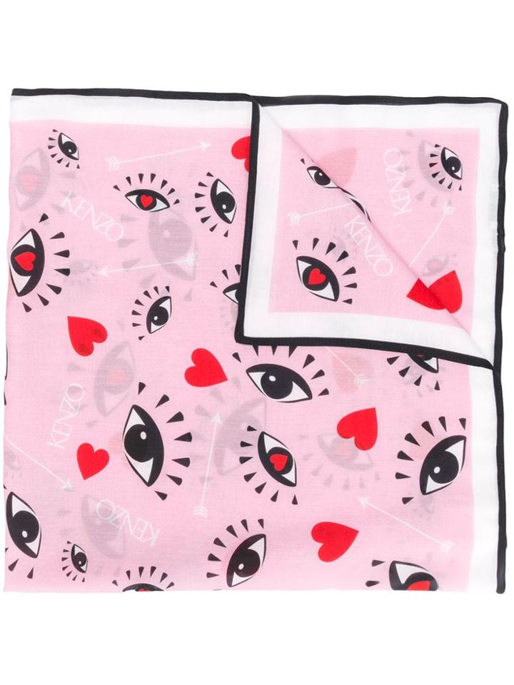 Kenzo I Love Kenzo Capsule Scarf - Pink