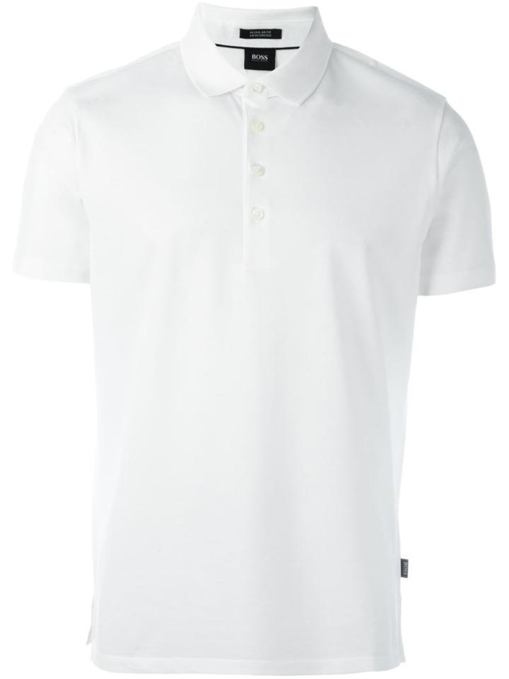 Boss Hugo Boss Classic Polo Shirt, Men's, Size: Medium, White, Cotton