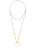 Charlotte Chesnais Round Trip Necklace - Metallic