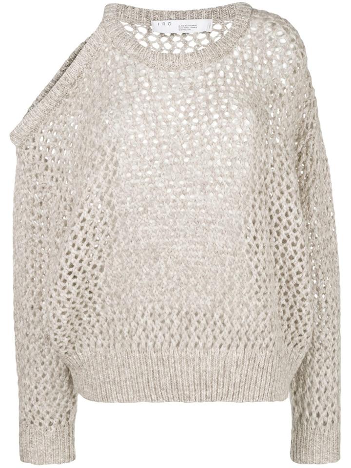 Iro Open Knit Jumper - Nude & Neutrals