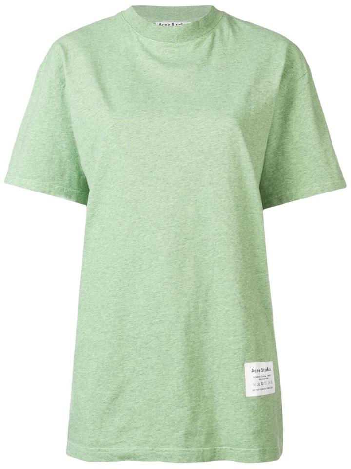Acne Studios Mock Neck T-shirt - Green