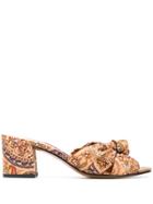 Etro Printed Mules - Brown