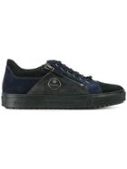 Baldinini Contrast Panel Sneakers - Black