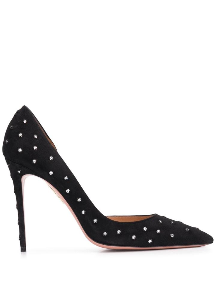 Aquazzura Wish 115 Pumps - Black