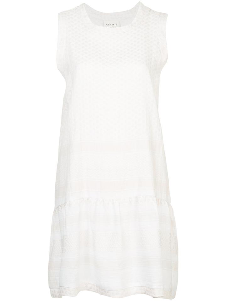Cecilie Copenhagen Sleeveless O Neck Dress - White