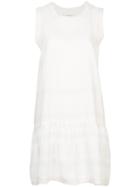 Cecilie Copenhagen Sleeveless O Neck Dress - White