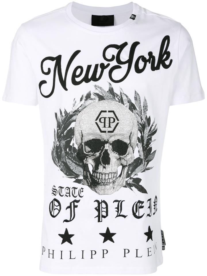 Philipp Plein Me Printed T-shirt - White