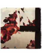 Marc Jacobs Brocade Floral Print Scarf