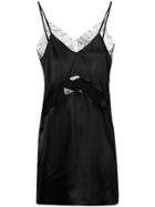 Almaz Short Lace Dress - Black