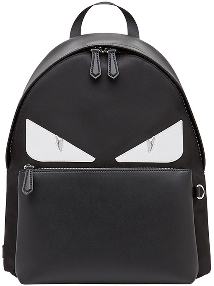 Fendi Large Zip Around Backpack - Black