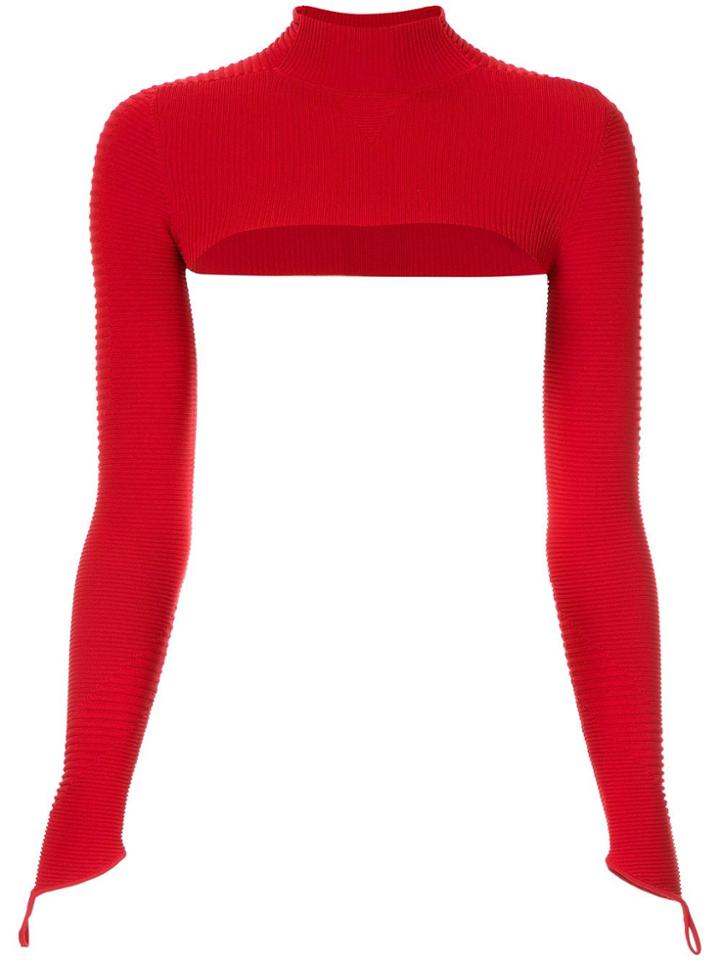 Adam Selman Sport Stretch Super Crop-top - Red