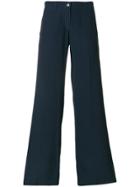 Aspesi Straight Leg Formal Trousers - Blue