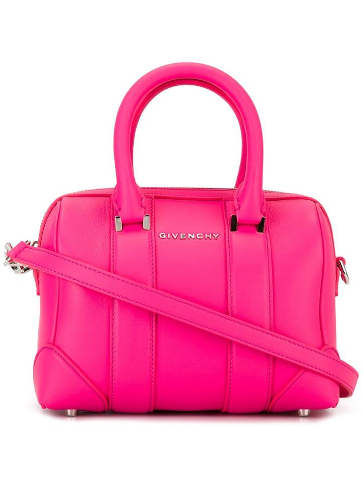 Givenchy Micro 'lucrezia' Tote - Pink & Purple