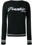 Frankie Morello Logo Pullover - Black