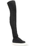 Rick Owens Drkshdw Sock Sneaker Boots - Black