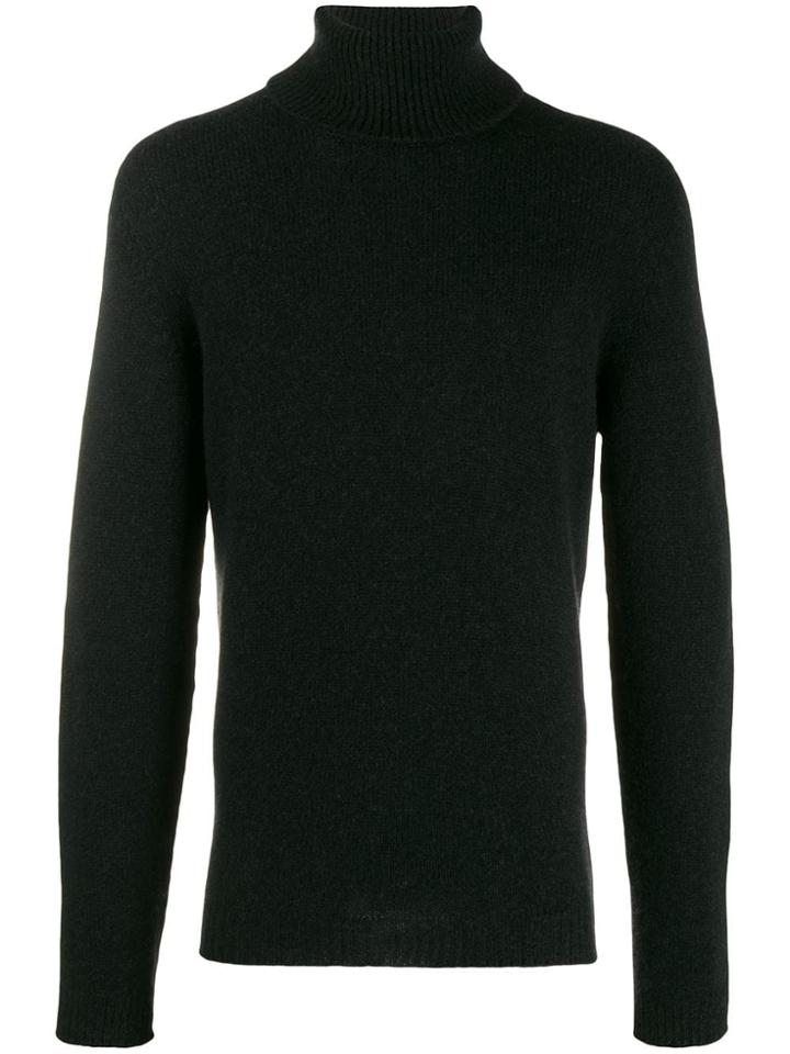 Roberto Collina Roll-neck Sweater - Black