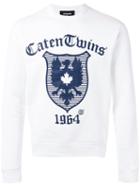 Dsquared2 - Vintage Logo Sweatshirt - Men - Cotton - Xs, White, Cotton