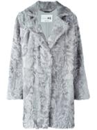 Manzoni 24 Notch Collar Fur Coat