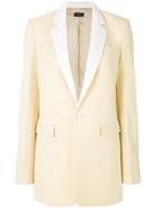 Joseph Evening Single-breasted Blazer - Yellow & Orange