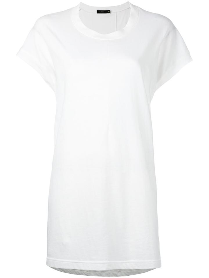 Klasica - Classic T-shirt - Women - Cotton - 3, White, Cotton