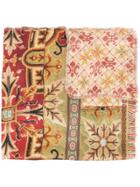 Pierre-louis Mascia Combined Mixed-print Silk Scarf - Red