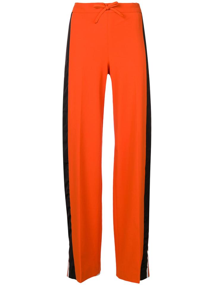 Pt01 Straight-leg Trousers - Yellow & Orange