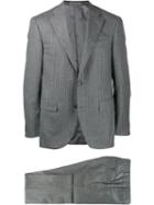 Corneliani Two-piece Pinstripe Formal Suit - Grey