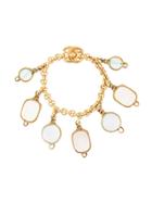 Chanel Pre-owned Stones Motif Bracelet - Gold