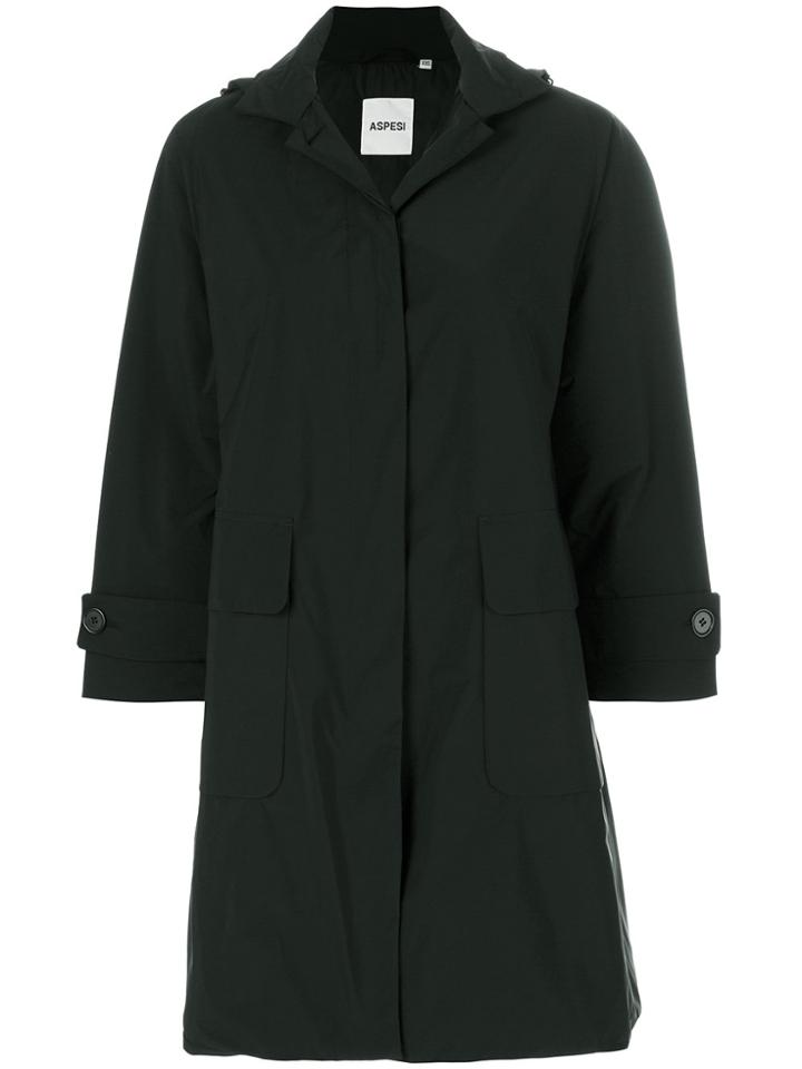 Aspesi Thermore Coat Fraticello - Black