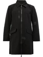 Yang Li Zip-up Coat, Men's, Size: 48, Black, Polyamide/polyurethane/spandex/elastane