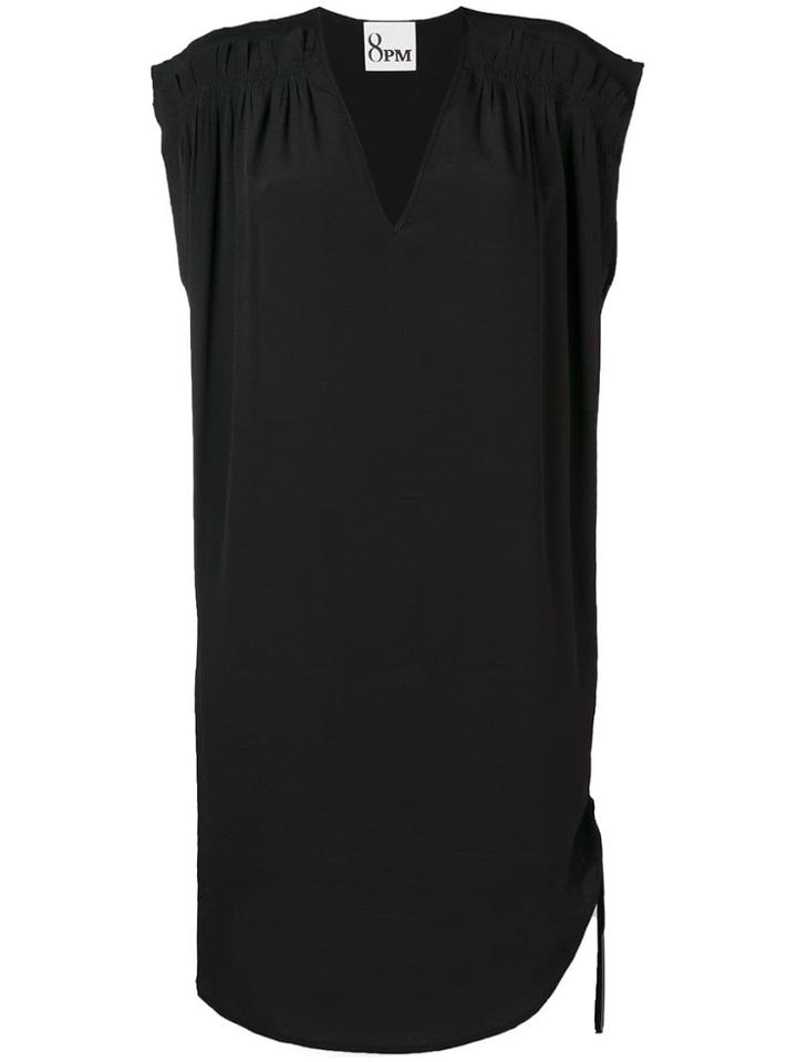 8pm Bardot Short Dress - Black