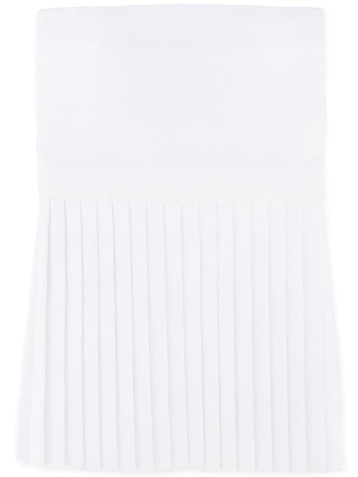 Dsquared2 Shirt Cuff Bracelet - White